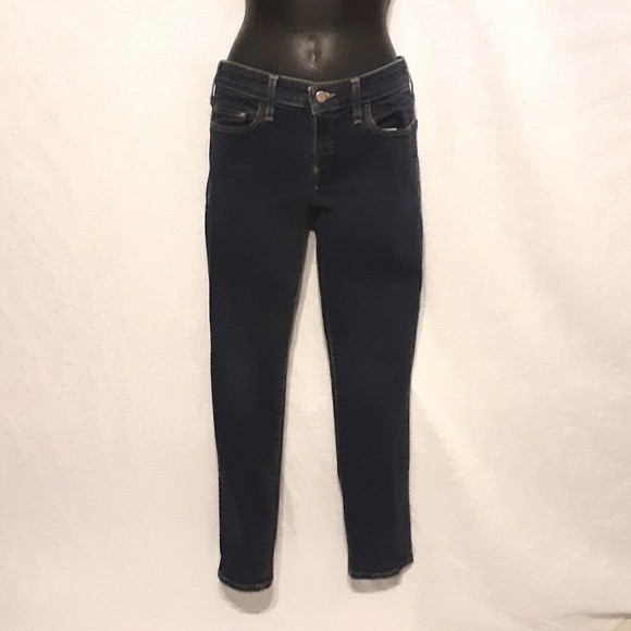 Anthropologie Pilcro & The Letterpress Dark Wash Skinny Jeans 28 Fit Serif - Picture 3 of 8